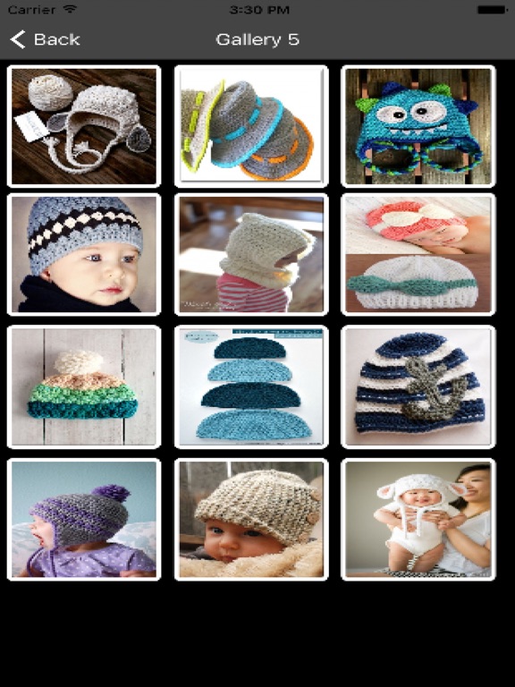 Screenshot #5 pour Crochet Baby Hat Patterns