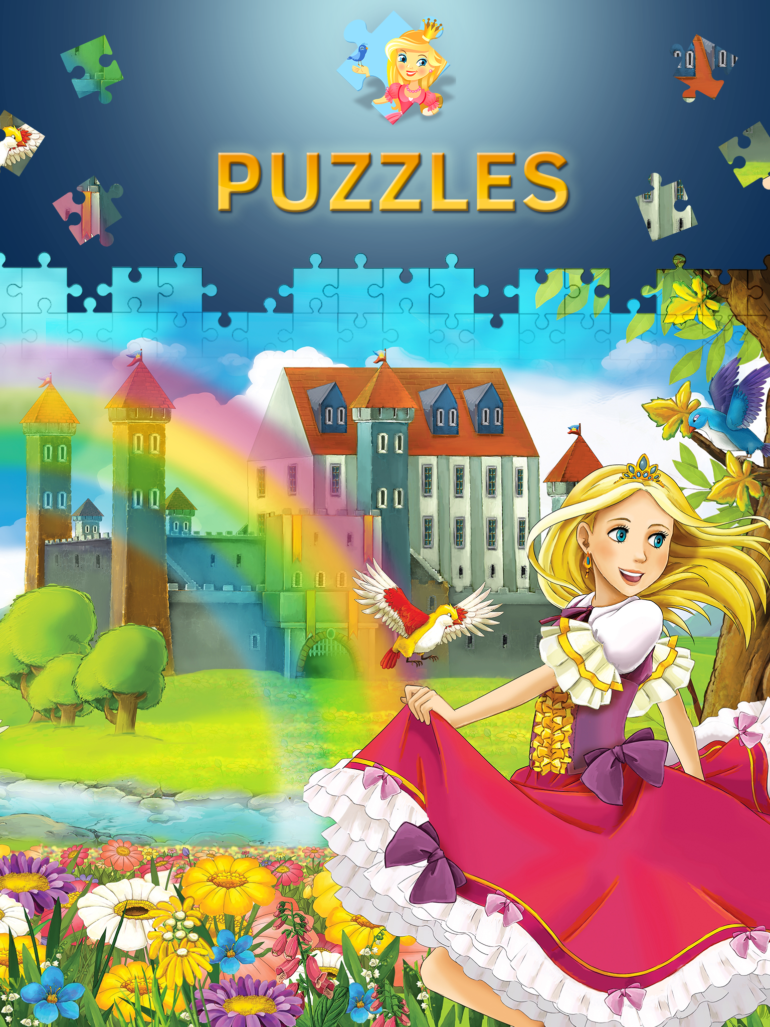 Princess Puzzles for Girls screenshot 5