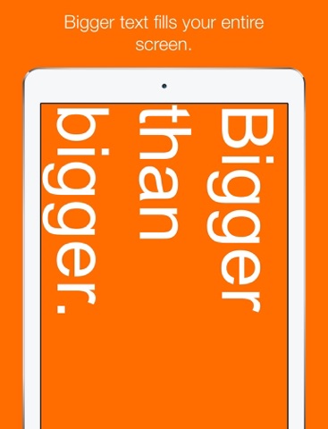Screenshot #4 pour Bigger - Large Text Display