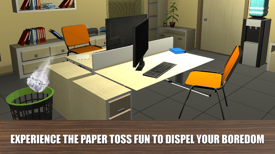 #1. Paper Throw 3D (iOS) 由: Tayga Games OOO