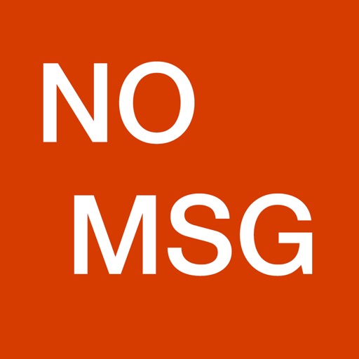 No MSG - Avoid MSG when eating out iOS App