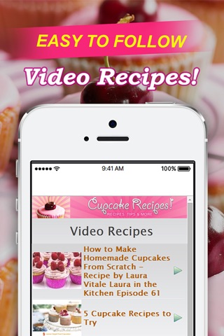 Cupcake Recipes! - Recipes, Tips & More screenshot 3