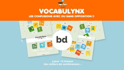 Screenshot #1 pour VOCABULYNX Confusions ( b / d )