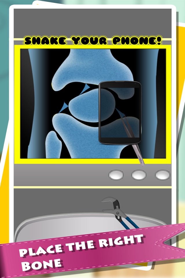 Knee Surgery Simulator - Kids First Aid Helper Game screenshot 3