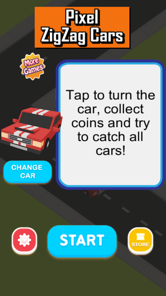 #3. Pixel ZigZag Cars 3D (iOS) Tekijänä: ArgeWorld