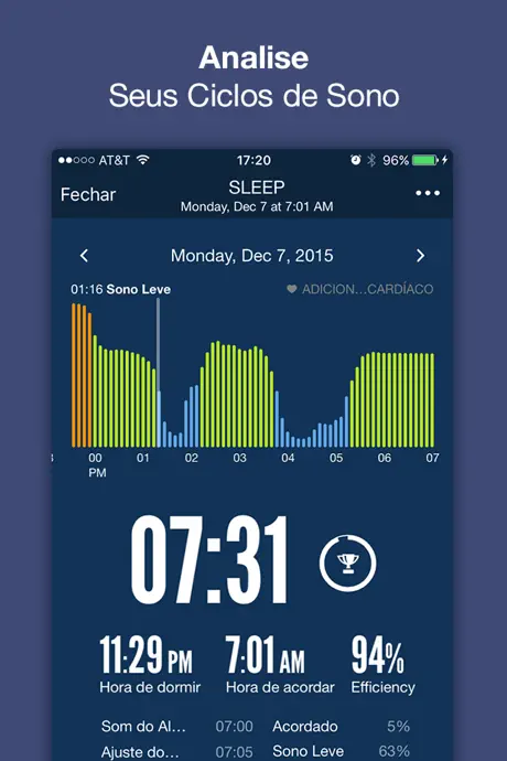 Sleep Time: Alarme inteligente