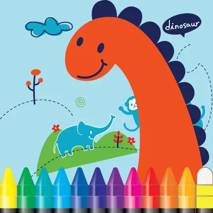 Dino Coloring and ABC 123 Tracing Games for kids practice Читы