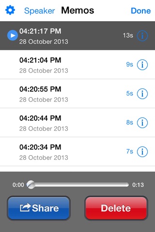 Voice Memos - Voice Recorder screenshot 2