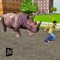 Angry Rhino Revenge Simulator : Crazy City