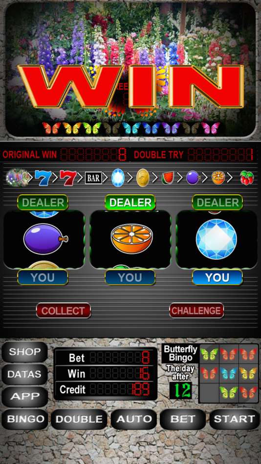 #2. SUPER 8LINES BUTTERFLY (iOS) 由: Animo Inc.