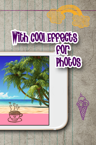 Doodle Art with Cool Effects for Photos– Draw and Create Fun Pics in Virtual Booth screenshot 3