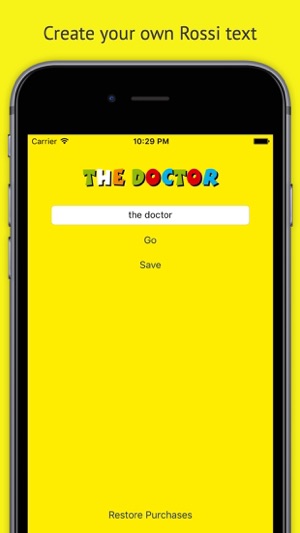 Rossi Text Creator