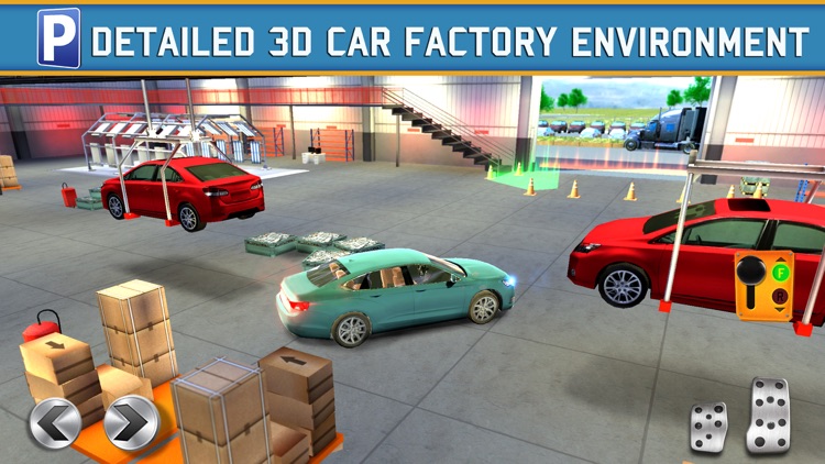 Car Factory Parking Simulator a Real Garage Repair Shop Racing Game