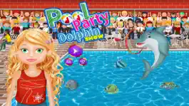Game screenshot Pool Party Dolphin Show Cleaning & Washing apk
