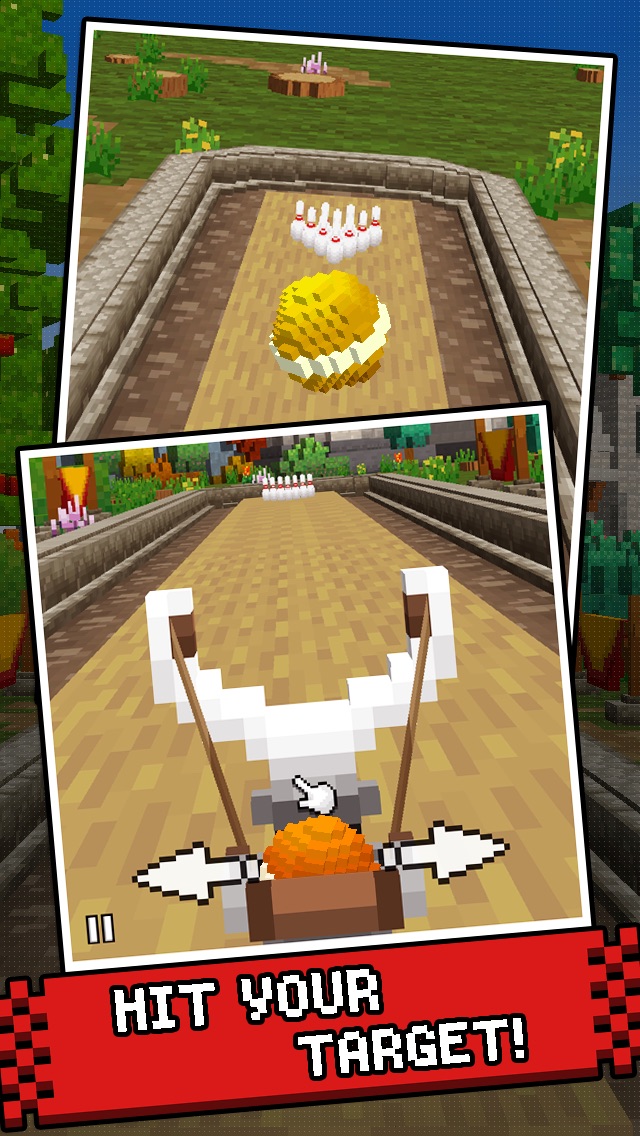 Mine Bowling - Slingshot and Shuffle-board hack tool