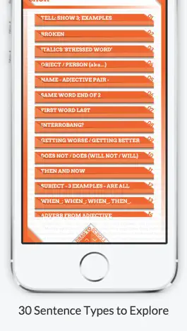 Game screenshot A Second App of Exciting Sentences apk