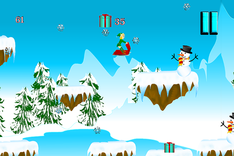 12 Days til Christmas Elf Mission: Snowman Traffic screenshot 2