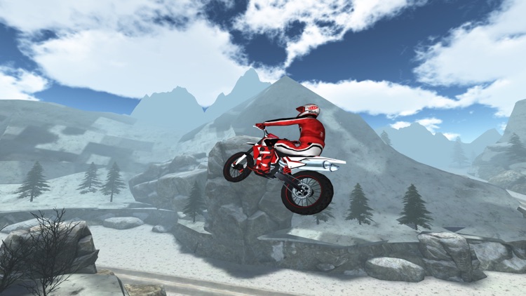 3D Motocross Snow Racing X - eXtreme Off-road Winter Bike Trials Racing Game PRO screenshot-4