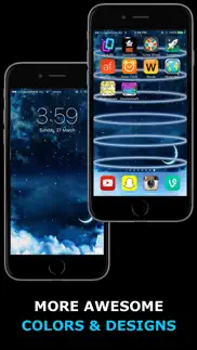 glow backgrounds - wallpapers! iphone screenshot 3