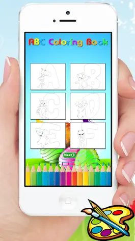 Game screenshot ABC Alphabet animals coloring book and drawing A-Z for kids apk