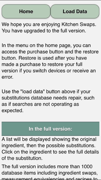 Kitchen Swaps Lite screenshot-4