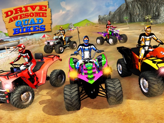 Beach Bike Stunts 2016 iPad screenshot