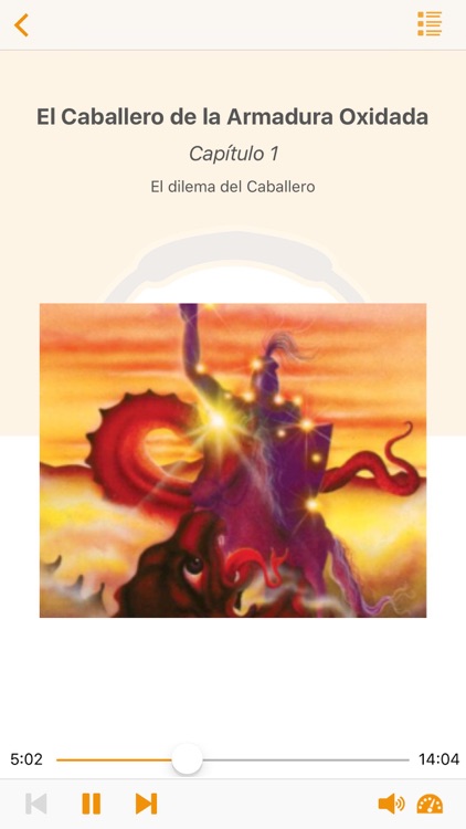 El Caballero de la Armadura Oxidada. Audiolibro