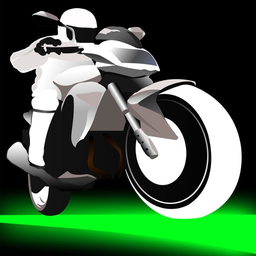 Neon Night Rider - motorcycle racing iOS App