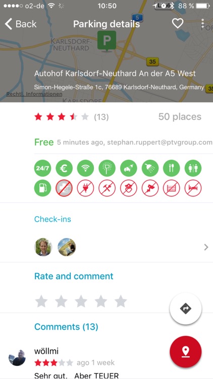 Truck Parking Europe screenshot-3