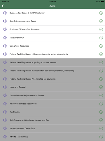 Business Tax | Prep & Plan | by Accounting Play iPad screenshot 4 - Business app