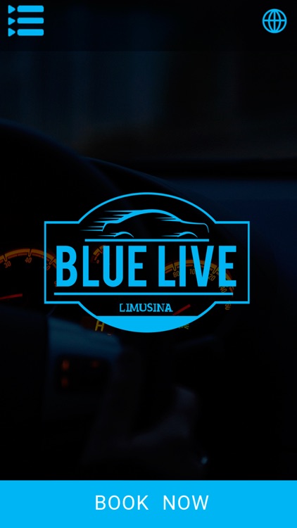 Blue live limusina