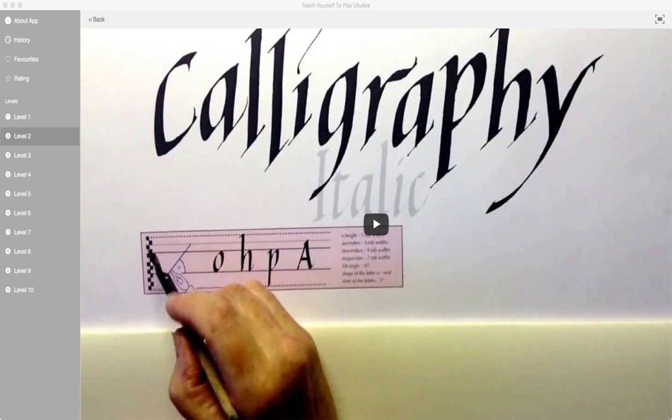 #3. Calligraphy (macOS) 由: ANTHONY PETER WALSH