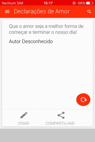 Declarações de Amor screenshot 2