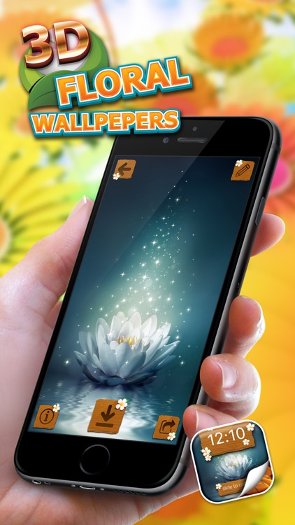 3D Floral Wallpaper – Spring.Time Flower Garden Background.S for Home and Lock-Screen