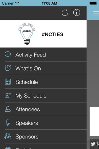 NCTIES Conference 2016 screenshot 2