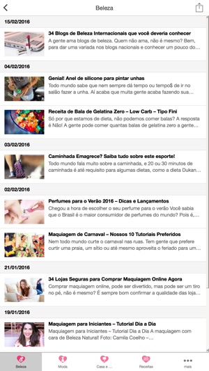 Magazine Feminina - A revista digital da Mulher Brasileira!(圖2)-速報App
