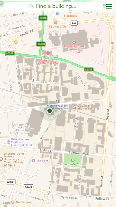 Screenshot #1 pour UoL Campus Map