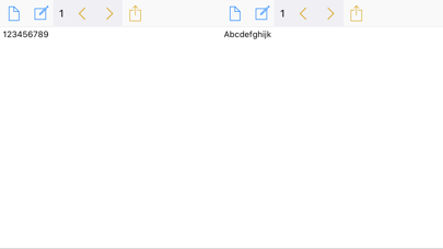 Screenshot #1 pour Dual WordPad (Free)