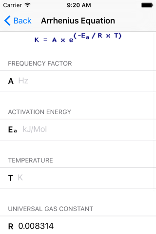 Chemical Engineering Calculators screenshot 4