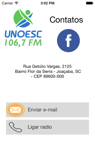 Radio Unoesc screenshot 2