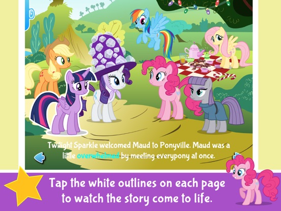 My Little Pony: Pinkie Pie's Sister iPad app afbeelding 2