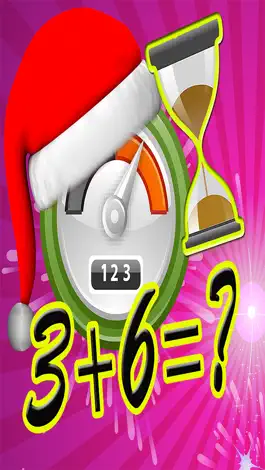 Game screenshot Santa Quick Math time for kids games mod apk