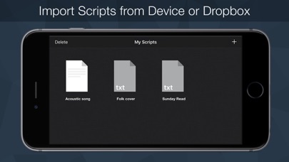 Teleprompter Pro - Script, Speech and Lyrics Prompter +のおすすめ画像2