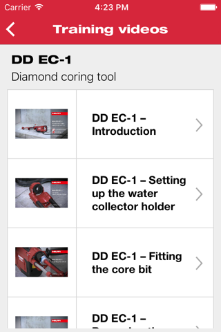 Hilti Assistant screenshot 3