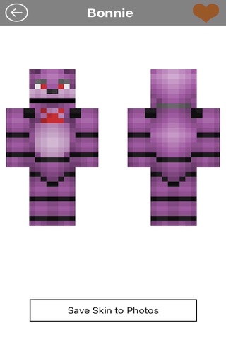 Skins for FNAF for Minecraft PE Reference Version Skins