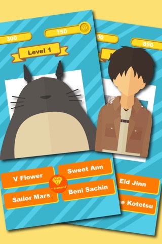 Quiz For Manga : Japan Anime World Character Name Trivia Game Free screenshot 4