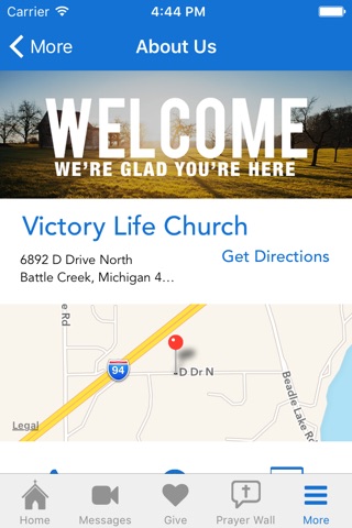 Victory Life Church App screenshot 4