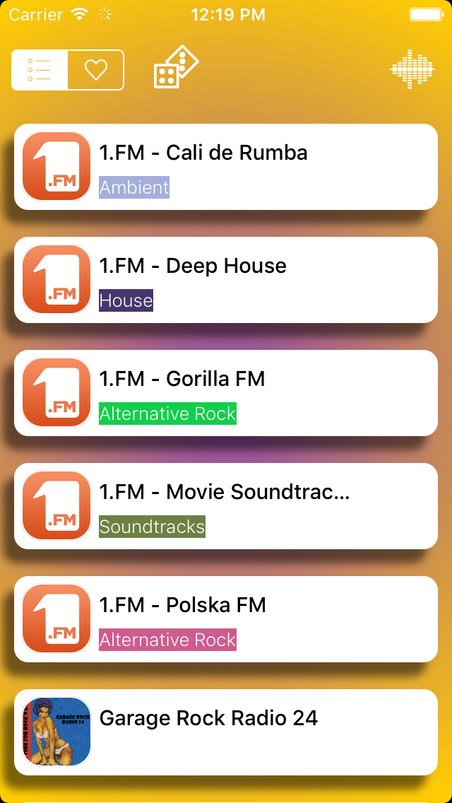 Radio  - Swissradio - Internet Radios