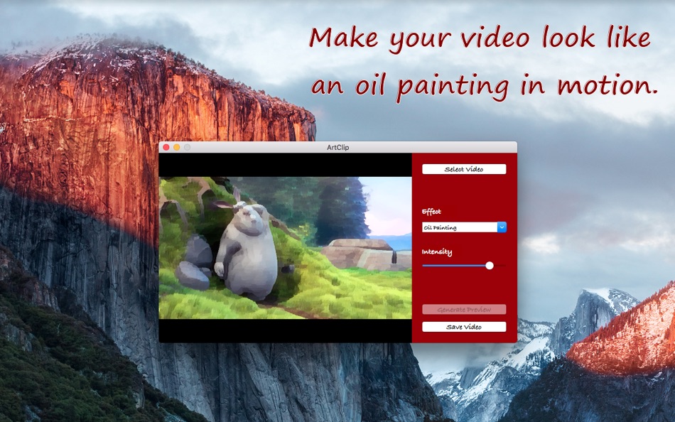ArtClip - Artistic Video Effects - 1.1 - (macOS)