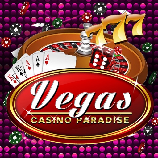 Vegas Casino Paradise (Roulette, Slots 8 Themes, BlackJack, Video Poker) Icon